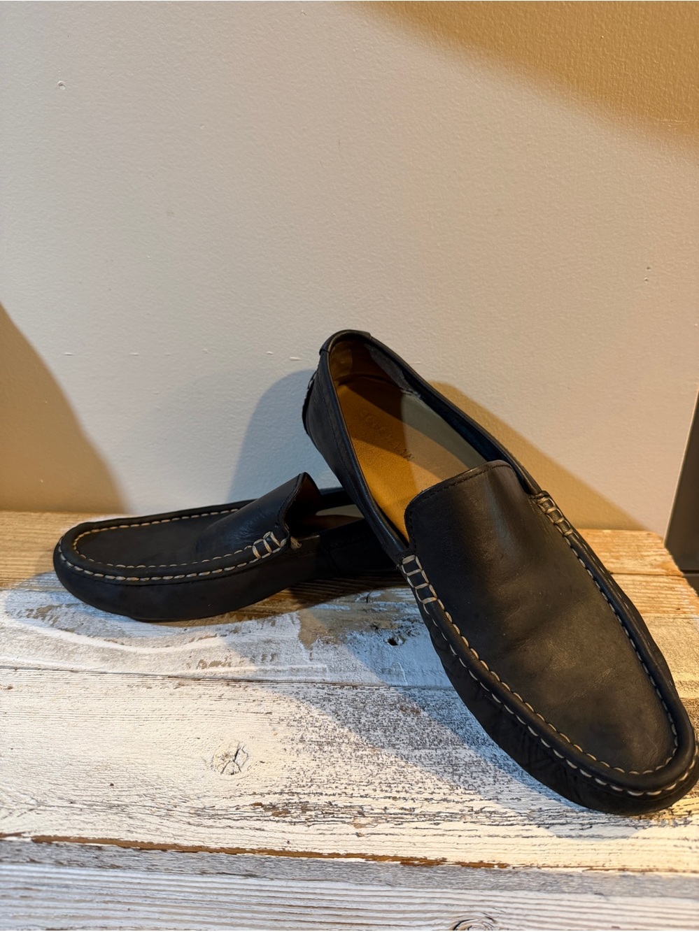 Cole Haan Somerset Venetian Loafers II Black Sz 10